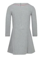Šaty Emporio Armani šedý